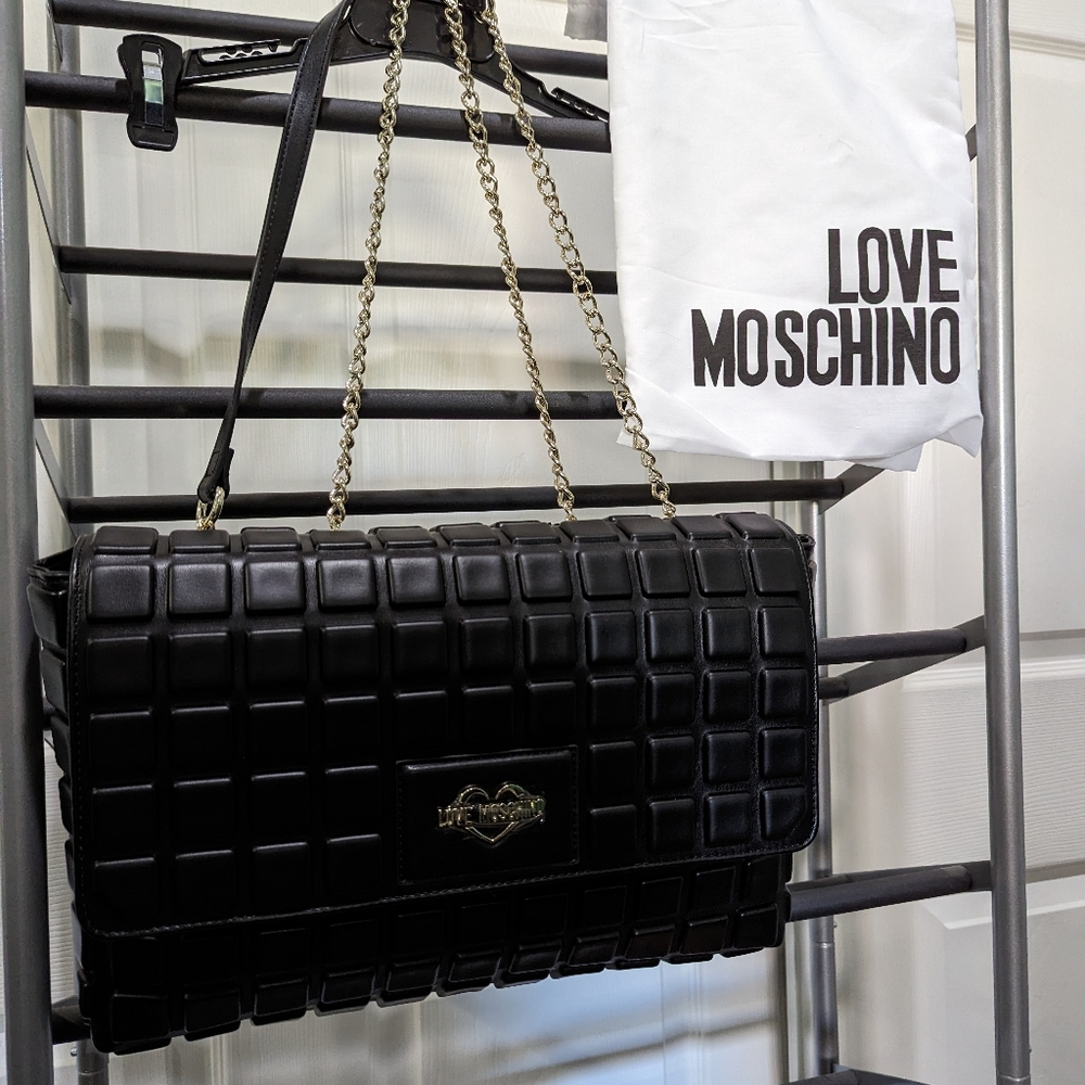 NWT Love Moschino large purse with dust bag